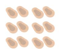 Generico 6 Paia per Occhi Autoadesivi Traspiranti 7,5x5 Cm, Cuscinetti Oculari Delicati per Ferite Postoperatorie e Trauma Personale, Maschera per Occhi Pratica per Uso Familiare