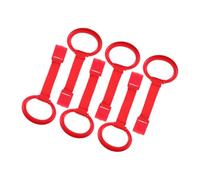 Generico 6 Pezzi Anelli Per Trazioni Per Bambini Box in Piedi Walker Culla Anelli Per Trazioni Barra Per Trazioni Per Bambini Stand Up Assistenza Per Bambini Strumento Di Allenamento Per