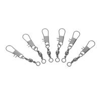Generico 6 Pezzi Connettori per Aquiloni Ganci Portanti in Ferro Argento, Accessori Resistenti per Bobina del Filo, per Giochi All'aperto