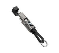 Generico 65W Keychain Charging Cable - 4 In 1 USB Fast Charging Short Lanyard | Portable Functional Data Cord With LED Display | Compatible Type C USB A Interfaces