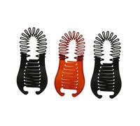 Generico 6Pcs Di Plastica Banana Clip Verticale Banane Forma Di Banana Clip Di Banana Clip Di Per Spessi Banana Coda Di Cavallo Banana Accessori Per