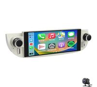 Generico 7" HD Touchscreen Autoradio for Fiat 500 (2007-2015) - Android 14, Wireless CarPlay, Android Auto, HiFi FM, WiFi, Mirror Link, Reverse Camera, 8-Core 4+64GB