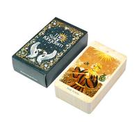 Generico 78 Carte il set di tarocchi Kingdom, mazzo di carte Oracle dei tarocchi, mazzo oracolo psicologico con immagini vibranti per la visione futura e passata