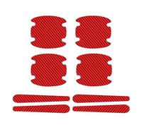 Generico 8 pz/set Universale Maniglia per Porta Auto Ciotola Adesivi Protettivi per Gratta Trasparente Maniglia Auto Striscia di Protezione Anti-Collisione