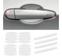 Generico 8 pz/set Universale Maniglia per Porta Auto Ciotola Adesivi Protettivi per Gratta Trasparente Maniglia Auto Striscia di Protezione Anti-Collisione