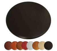 Generico 80cm Piatto Rotante Lazy Susan In Legno, Grande Piatto Girevole Da Tavola, Vassoio Rotante Da Tavolo Rotondo Per Ristoranti E Hotel(Black,90cm/36)