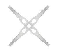 Generico 85mm Stainless Steel Brush Cutter Replacement Blades Spare Knives ，Compatible for Stihl ，FSA 45 FSA 57 Grass Trimmer Garden Lawn Mower Blade(8pcs)