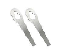 Generico 85mm Stainless Steel Brush Cutter Replacement Blades Spare Knives ，Compatible for Stihl ，FSA 45 FSA 57 Grass Trimmer Garden Lawn Mower Blade(2pcs)