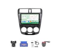 Generico 9" Android 12 Autoradio for Honda City 2008-2013, 2 DIN Car Stereo with Wireless CarPlay, GPS Navigation, Bluetooth 5.0, DSP, FM/AM Radio, SWC, DVR, OBD2, Dab+ (Black, K700S)