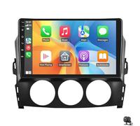 Generico 9" Android Auto Radio for Mazda MX-5 Miata 2006-2015 - Double DIN Carplay, GPS Navigation, Bluetooth, AHD, SWC, Mirror Link, Rear Camera, Microphone