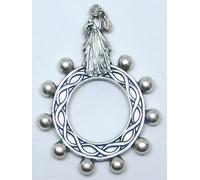 Generico 90.124.30 005 rosario da dito decina preghiera gesu' misericordioso argento