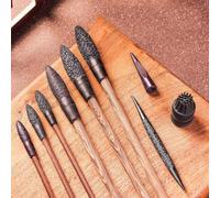Generico 9pcs Texture Tool Sets for Clay Art,Clay Texture Roller,with ErgonomicHandles,with Storage Box,for Pottery,Ceramics, Sculpting Tools,Paint Sticks,DIY Crafts