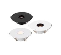 Generico A bunch of spotlight small-angle recessed 3W ultra-thin 3° 8-15 ambient dining table coffee small opening 45-85mm 85-265V(All white 15degree,WARM LIGHT 3000K_5W)
