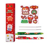 Generico À Encre Gel - Rétractables avec Designs Cartoon pour Fournitures Scolaires, Pour Fêtes De Noël Et Vacances | Pour À La Maison Élèves Garçons Filles Récompenses Bureau