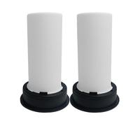 Generico A Fiamma Per Esterno- 2 Pezzi Lampada Automatica Resistente Agli Agenti Atmosferici | 120 G Sostituzione Luce Solare | Per Patio, Giardino, Terrazzo, Paesaggistica