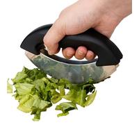 Genérico à haché, outil de à, à en Acier inoxydable | Double Coupe à poignée antidérapante, Gadget de Cuisine, Coupe-légumes pour légumes, Fruits, pâte | Hac