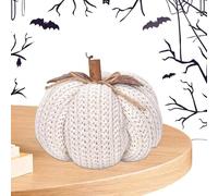 Generico A Maglia | Di Fatta A Mano | Decorazione Autunnale | Pumpa In Poliestere Da 18-20 Cm Per Tavolo, Scaffale, Soggiorno, Camera Da Letto, Portico, Caffè, Festival Del Ringrazia
