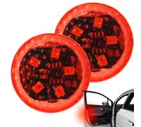 Generico a portiera 'Auto, di Sicurezza | Striscia Luminosa per portiera Auto | Wireless Anti-collisione Posteriore Impermeabile, Razzi Lampeggianti Lungo la Strada 5 LED per rimorchio per Camion per