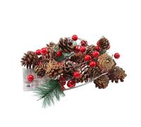 Generico A Stringa Natalizie | 20 LED Alimentato A Batteria Decor Casa - Natalizie Decorazioni Per Le Feste | Per Interno Esterno Soggiorno Camera Da Cucina Giardino Patio Portico Mensola