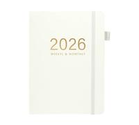 Generico A5 Notebook, 2026 Journal, 144 Sheets Hardcover Planner, Sturdy Calendar Organizer, Smooth Acid-Less Paper for Writing, Travel College Graduation Home Business Workplace School