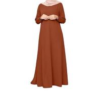 Generico Abaya Donna dal Fascino Discreto Vestito Preghiera Islamico Lungo per Donne Raffinate che Valutano Sostanza e Forma