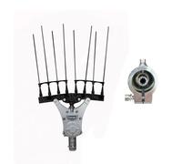 Generico Abbacchiatore Scuoti Olive Adattatore Universale per Decespugliatore, Testina Raccogli Olive con Asta 26 mm e Albero 9 Denti, Accessorio Professionale per Raccolta Olive