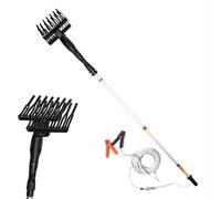 GENERICO - Abbacchiatore Scuotitore Elettrico Per Olive Professionale 400W | Scuotiolive a Batteria 12V con Asta Telescopica in Alluminio | Raccogli Olive Potente, Leggero e Facile da Usare