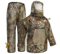Generico Abbigliamento da Caccia Uomo - Maglia Antimoschere con Cappuccio - per Campeggio - per Esterni Estivi Campeggio Escursioni Giardinaggio Esplorazione Fattoria