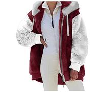 Generico Abbigliamento Donna Autunno,Giacca Leggera Donna,Felpe con Zip,Felpa Donna Senza Cappuccio con Zip,Felpa Nera con Cappuccio,Coperta con Cappuccio