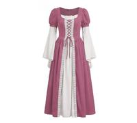 Generico Abiti Medievale Donna,Abito Antico Con Corsetto Regolabile Lungo Cerimoniale Per Teatro Eleganza Storica Raffinata Tessuto Prezioso Vestibilità Sofisticata Capo Sartoriale Scenico
