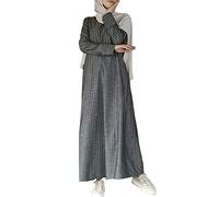 Generico Abito Abaya da Donna Abito da Preghiera Caftano Islamico a Figura Intera con Maxi Abito Hijab Dubai
