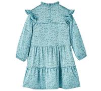 Generico Abito da Bambina a Maniche Lunghe Blu 140,Blu,0.27kg,14328