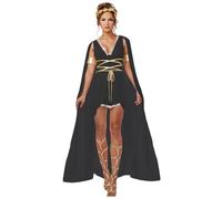 Generico Abito Da Donna Retrò Medievale Vittoriano Per Il Rinascimento Vintage Abiti Vestito Gotico Lungo Sera Taglie Forti Manica Lunga Vampiro Costume Halloween Carnevale Abbigliamento