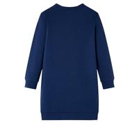 Generico Abito in Felpa da Bambina Blu Marino 92,Blu,0.31kg,14309