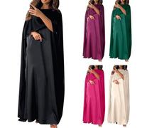 Generico Abito lungo da donna stile caftano, bohémien, costume da bagno, copricostume da spiaggia, vestaglie,abbigliamento per la casa