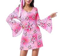 Generico Abito Medievale Da Donna Maxi Rinascimentale Vestito Con Cappuccio Sera Taglie Forti Manica Lunga Costume Regina Halloween Carnevale Abbigliamento