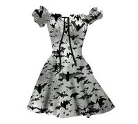 Generico Abito Medievale Da Donna Maxi Strega Vestito Gotico Lungo Felpa Con Cappuccio Vampiro Costume Halloween Carnevale Abbigliamento