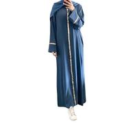 Generico Abito Musulmano da Donna, Abaya, Set di Vestito per Preghiera Istantanea, Abbigliamento Islamico, Caftano Dubai Jilbab Burqa