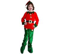 Generico Abito Natale Bambino Paggio | Cotone Morbido, Taglio Classico, per Feste