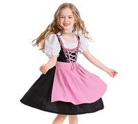 Generico Abito Oktoberfest per Bambini Set Abito Cosplay Vintage
