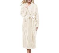 Generico Accappatoio da Bagno Donna,Accappatoio Doccia Leggero Kilt Sauna Accappatoi e Vestaglie d Donna kimono notte taglie grandi scollo a V adatto casa, spiagge, viaggi, hotel, ecc