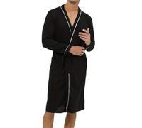 Generico Accappatoio da Bagno Uomo in premium Moderni pigiami Durevole e Resistente Accappatoi unisex Calde Confortevole per il viaggio la palestra