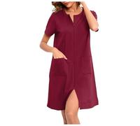 Generico Accappatoio da donna in spugna,Accappatoio per Doccia e Bagno Leggero Kilt Sauna Morbido Accappatoi Vestaglie Sposa vestaglia notte spa, casa hotel