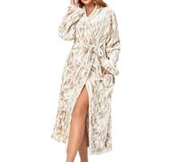 Generico Accappatoio da donna morbido,accappatoio morbido Microfibra Spugna Camicia Lunga in raso leggero Accappatoi e Vestaglie Sposa Kilt Abito Telo Sauna Spa
