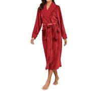 Generico Accappatoio da Donna per Doccia in Microfibra Invernale Flanella Calda Morbida E Leggera Kimono Stampato Telo Il Corpo Kilt Abito Spugna Matrimoni, Feste