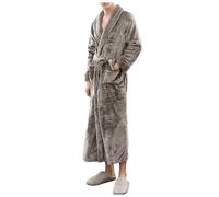 Generico Accappatoio da uomo in spugna Sauna Moderni pigiami Durevole e Resistente Kimono Sottile Leggero, Morbido Assorbente per il viaggio la palestra