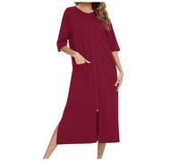 Generico Accappatoio Donna morbido walfg femminile da in raso leggero Accappatoi Vestaglie Kilt Abito Spugna Telo adatto a sauna, casa, spiagge, viaggi, hotel, ecc