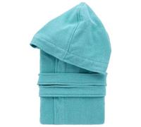 Generico Accappatoio Riviera in Microspugna Colore Tiffany - Morbido, Assorbente e Confortevole Unisex (IT, Testo, XL, Regular, Regular, tiffany)