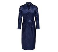 Generico Accappatoio Uomo Microspugna, Accappatoio Uomo Senza Cappuccio Microfibra con Cintura Tasche Perfetto Come Vestaglia Morbida O Come Asciugamano Accappatoio Piscina Bambino per La Notte