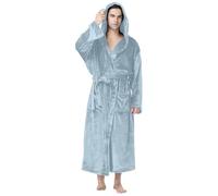 Generico Accappatoio Uomo Taglie Forti,elasticizzati accappatoi morbidi Rapida Asciugatura da Spiaggia Kimono Sottile tinta unita per il viaggio e la palestra